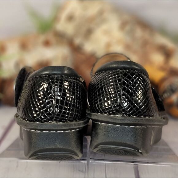 Alegria Paloma Jazzy Black Mary Jane Shoes - Picture 5 of 14